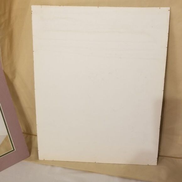 1995 signed Hummingbird painting w/matched mat - Picture 8 of 9